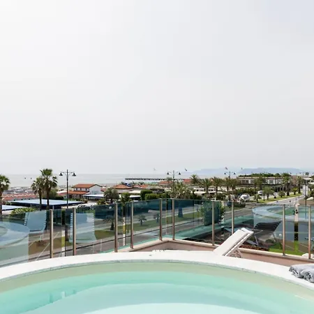 Daire Casa Magniflex - Sea View Flat With Swimming Pool Forte dei Marmi